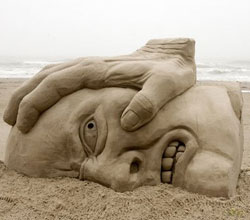 sand-sculpture